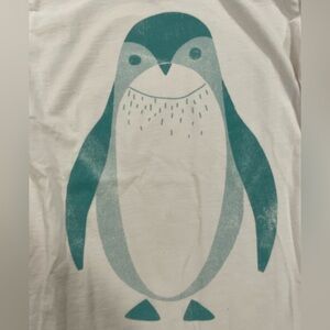 Tea Penguin Print Shirt